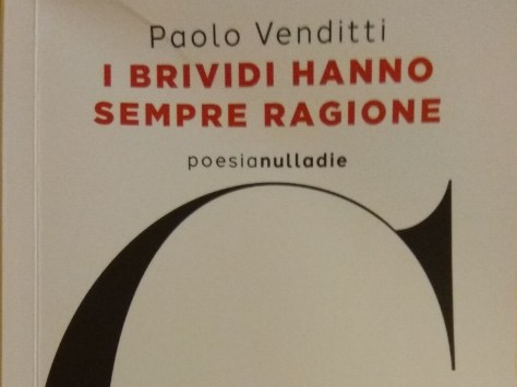 I brividi hanno sempre ragione di Paolo Venditti (Nulla Die)
