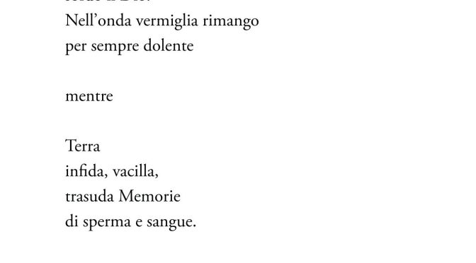 Tempo triste di Maddalena Di Gaspero Gottardo (Nulla Die)